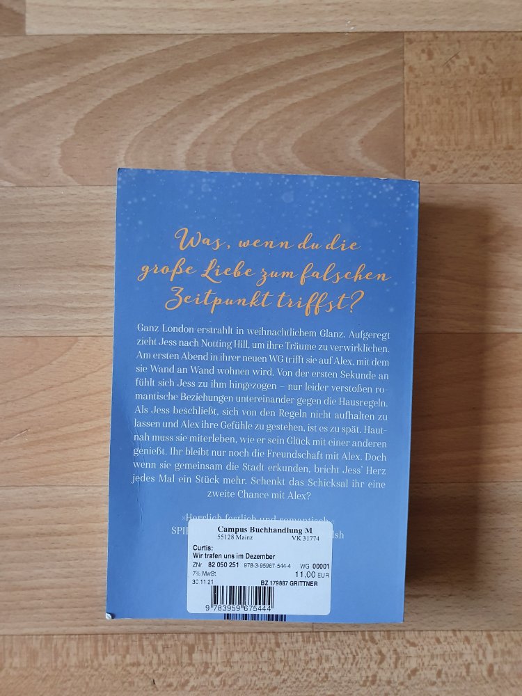 Wir trafen uns im Dezember