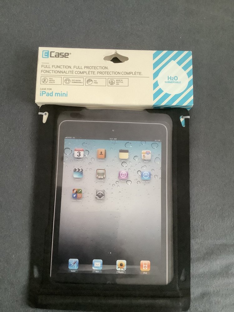  E-Case Schutzhülle schwarz für iPad Mini NEU 