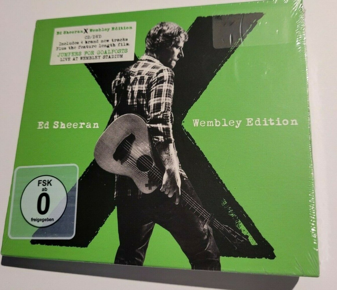 ED SHEERAN - X-WEMBLEY EDITION CD + DVD NEU
