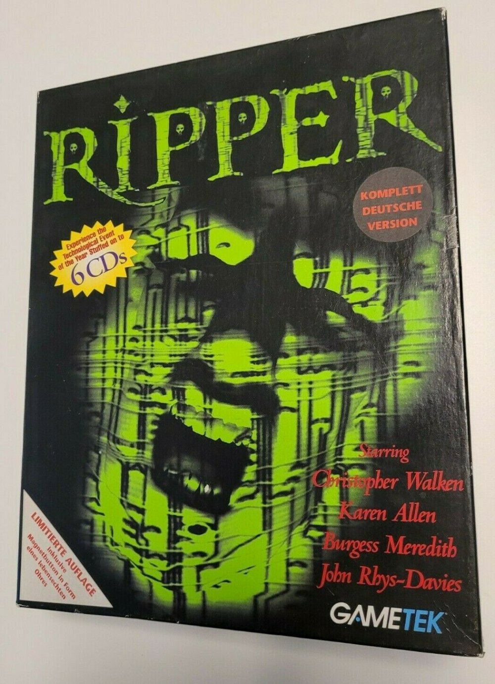 Ripper Gametek Big Box Deutsche Version, 6 CD Rar