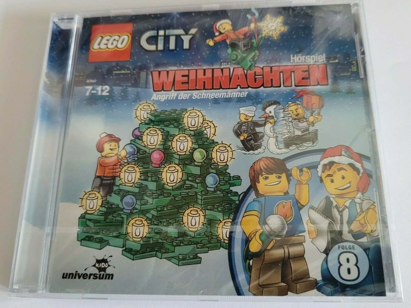LEGO City 08 Weihnachten - Audio-CD - Deutsch Neu in OVP