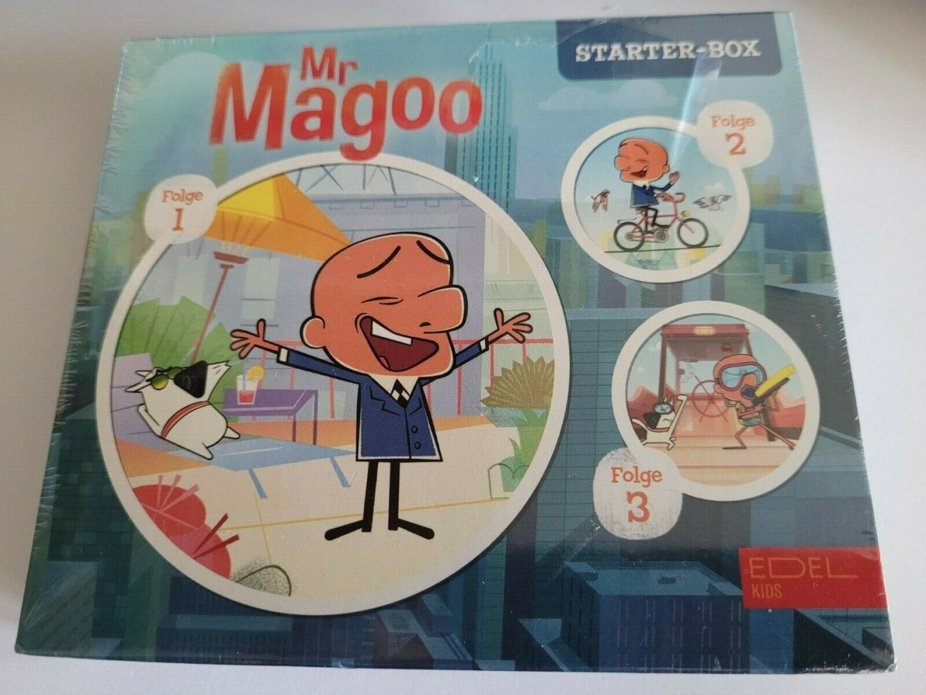 Mr. Magoo Starter-Box 1 | Folgen 1-3, Das Original-Hörspiel zur TV-Serie, 3 CDs