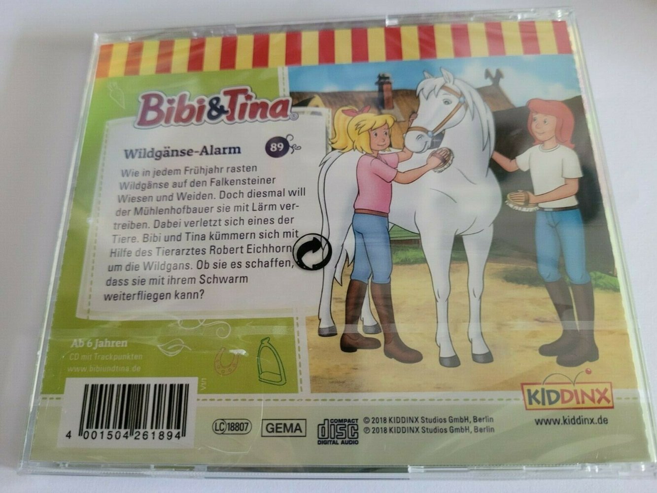 Bibi und Tina 89. Wildgänse-Alarm Audio-CD Bibi & Tina Neu in OVP