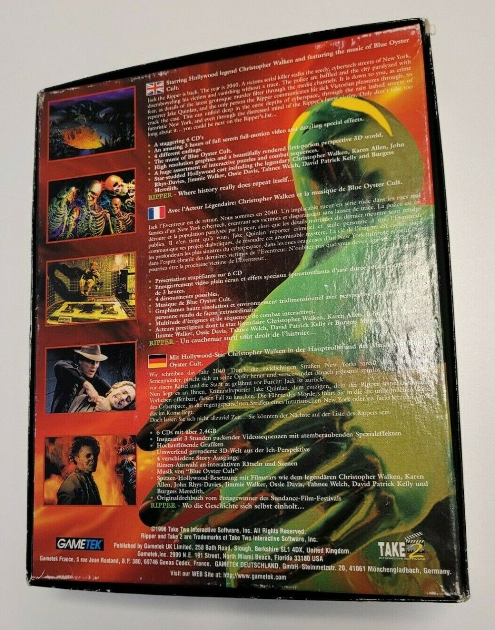 Ripper Gametek Big Box Deutsche Version, 6 CD Rar