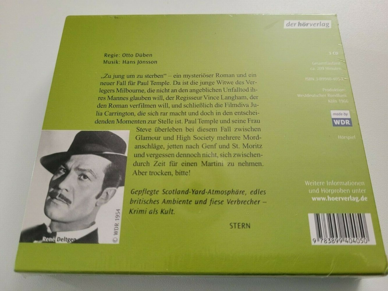 Paul Temple und der Fall Genf , Hörbuch , Neu in OVP