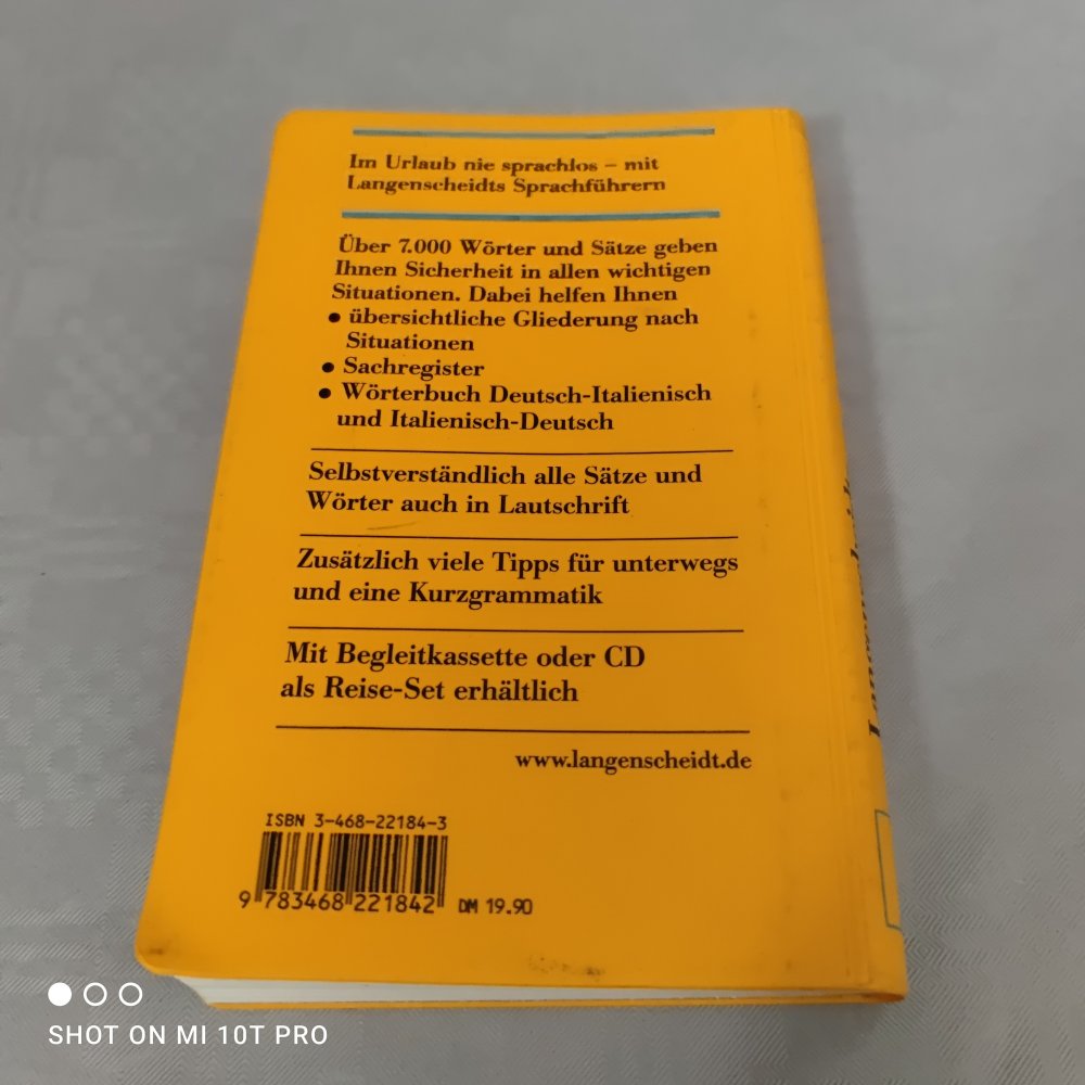 Langenscheidts Sprachführer - Italienisch