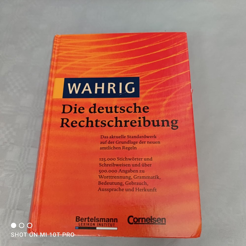 Wahrig 1 - Die deutsche Rechtschreibung