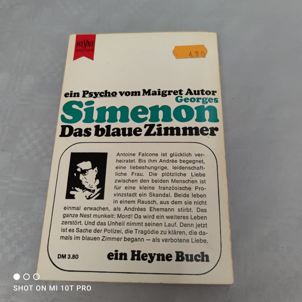 Das blaue Zimmer - Georges Simenon