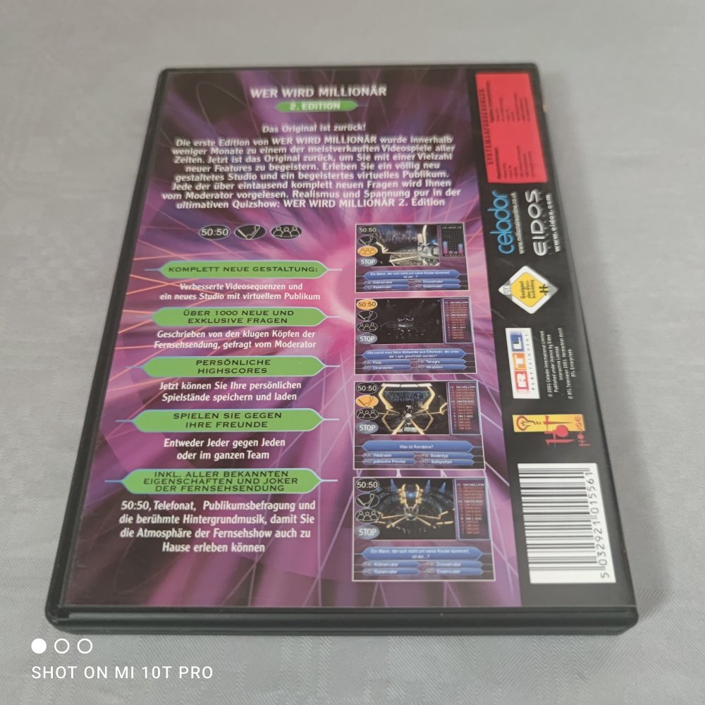 Wer wird Millionär - 2. Edition