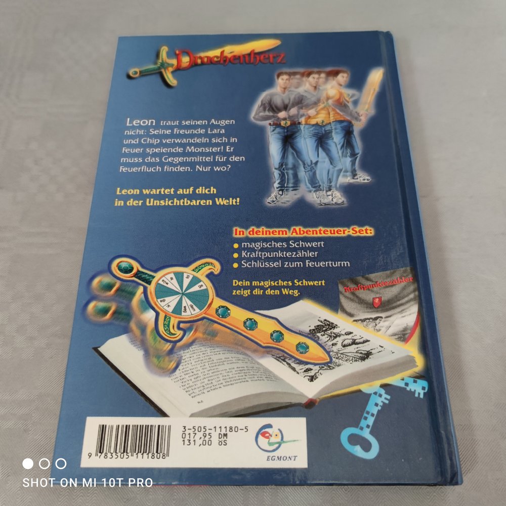 Drachenherz Band 4 - Gefangen in der Feuerfestung - Thomas Brezina