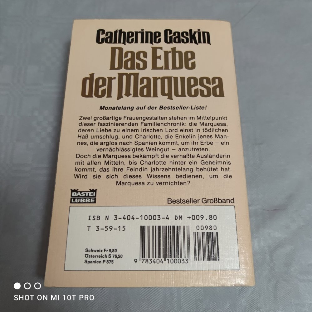 Das Erbe der Marquesa - Catherine Gaskin