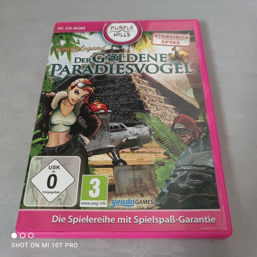 Der goldene Paradiesvogel