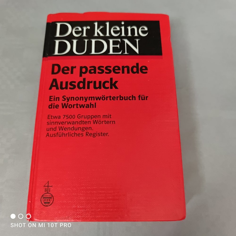 Der kleine Duden - Der passende Ausdruck