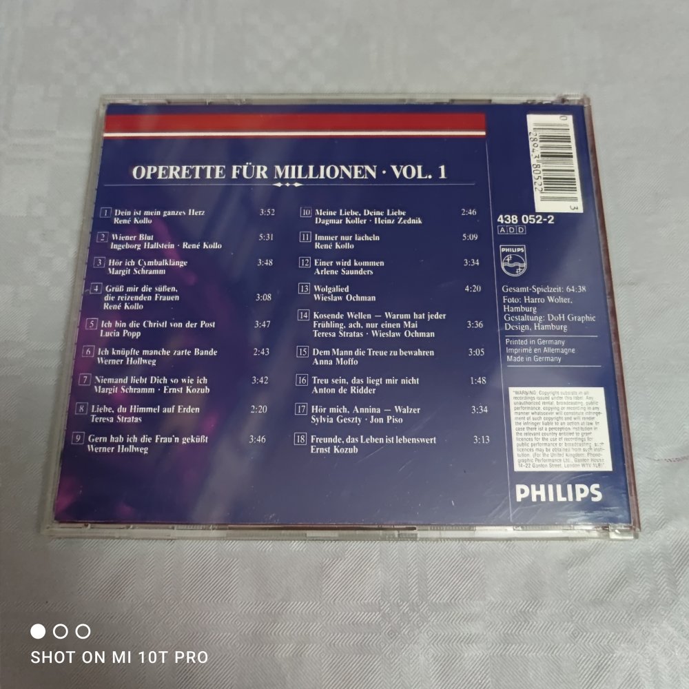 Operette für Millionen Vol. 1