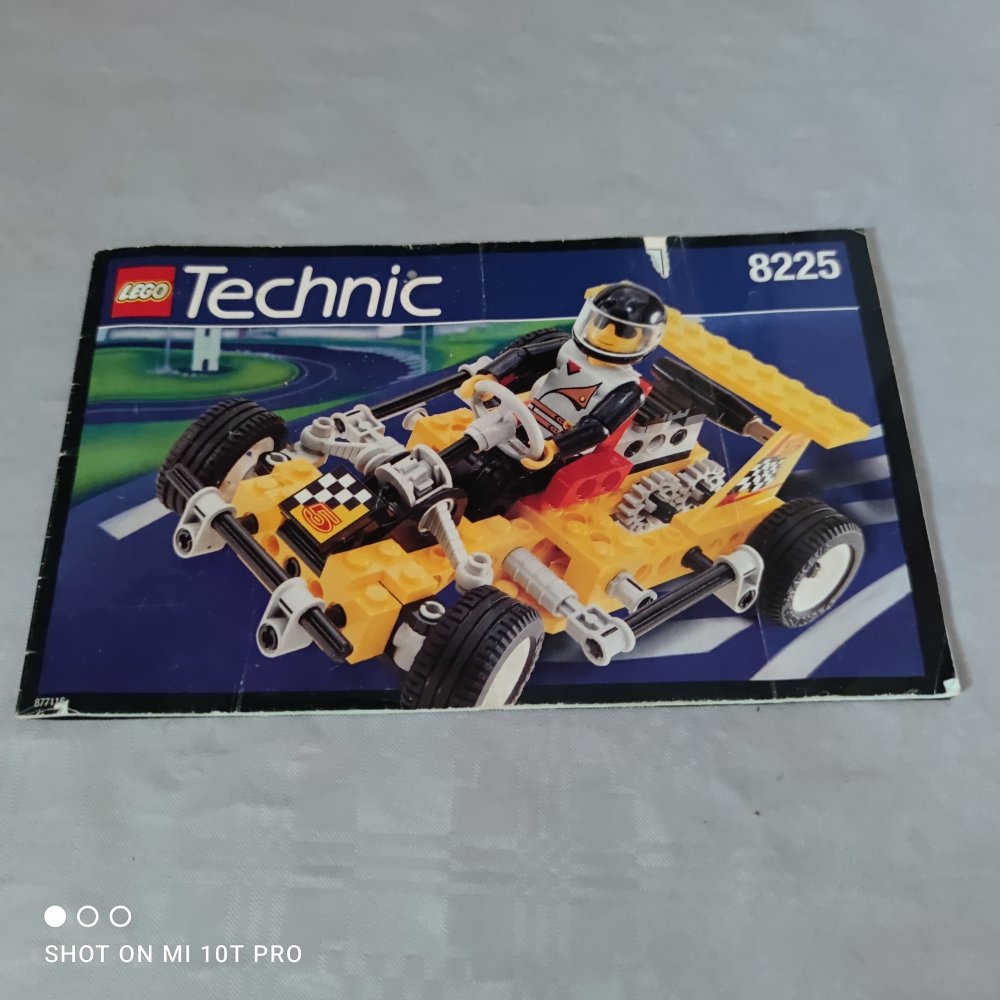 Lego Technic Bauplan 8225