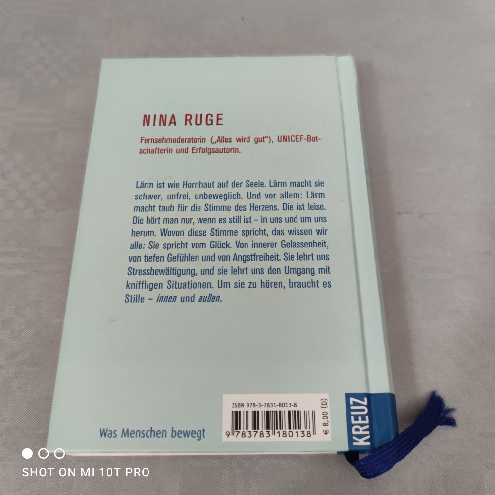 Stille - Balsam für Herz und Seele - Nina Ruge