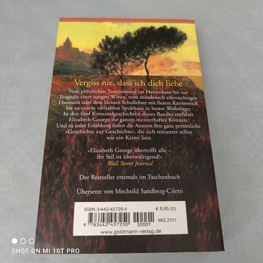 Vergiss nie dass ich dich liebe - Elizabeth George