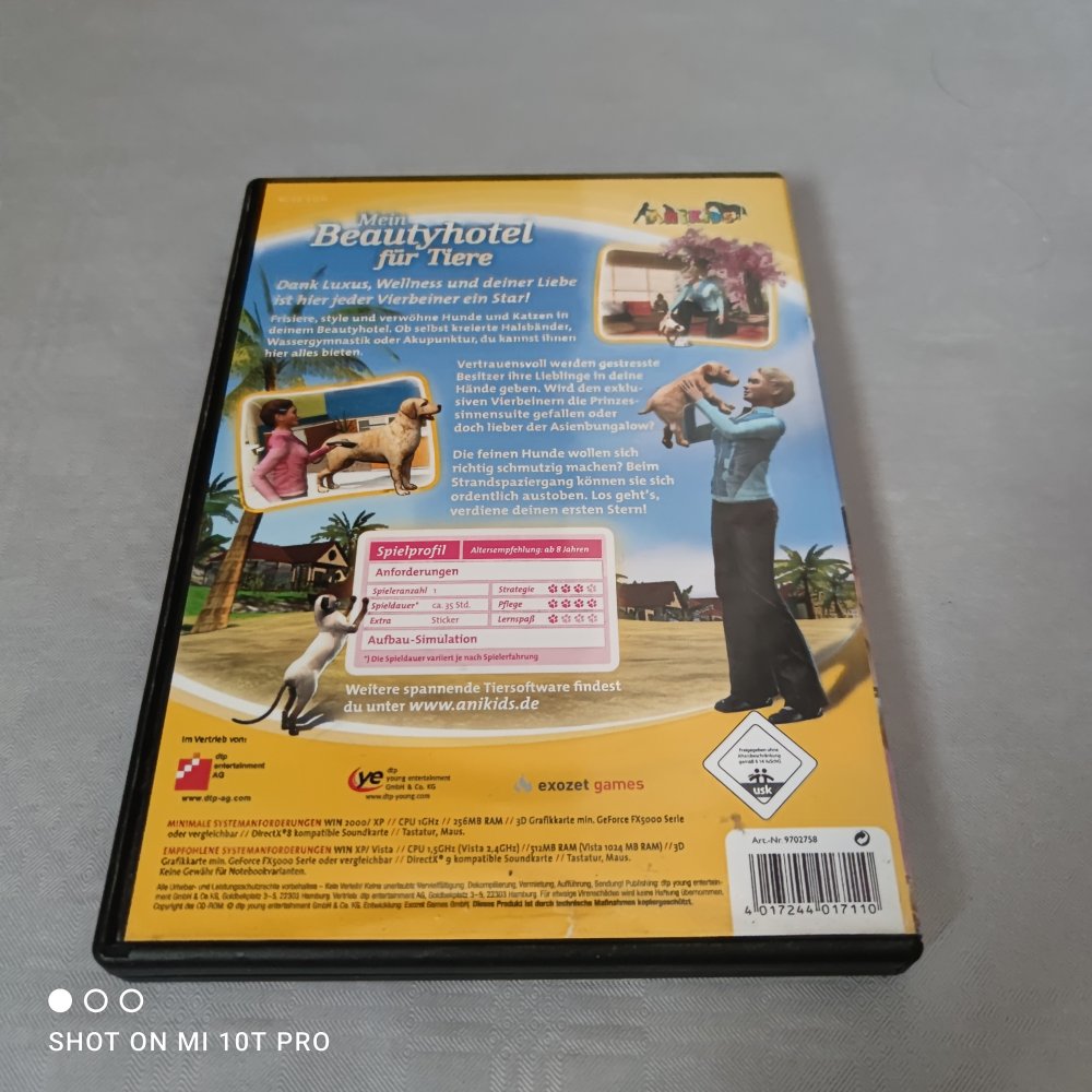 Mein Beautyhotel für Tiere