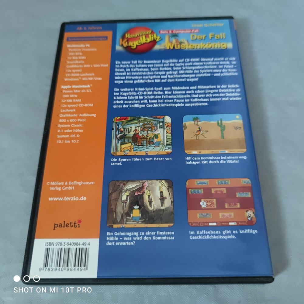 Kommissar Kugelblitz - Der Fall Wüstenkönig