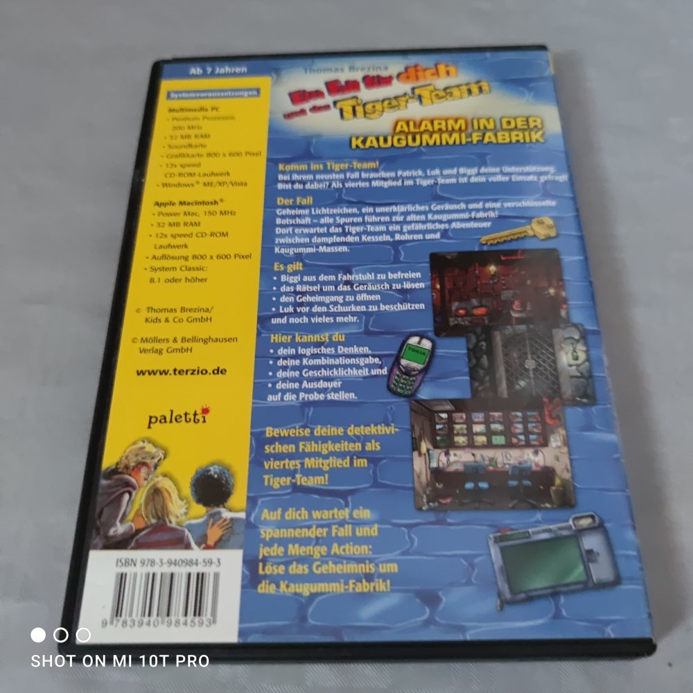 Ein Fall für Dich und das Tiger Team - Alarm in der Kaugummi Fabrik