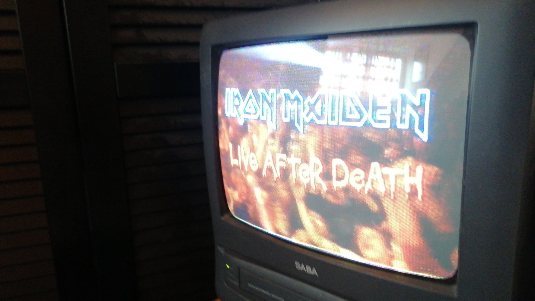 Iron Maiden VHS Video Live after death 1985
