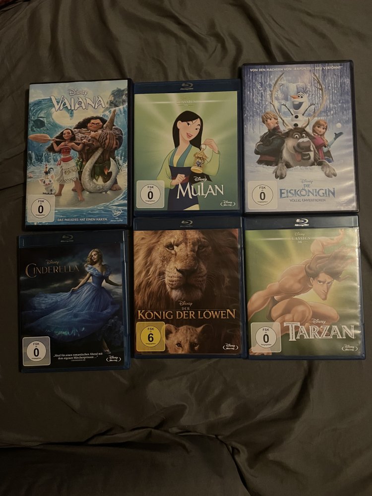 Kinderfilme / Disneyfilme DVD & BlueRays 
