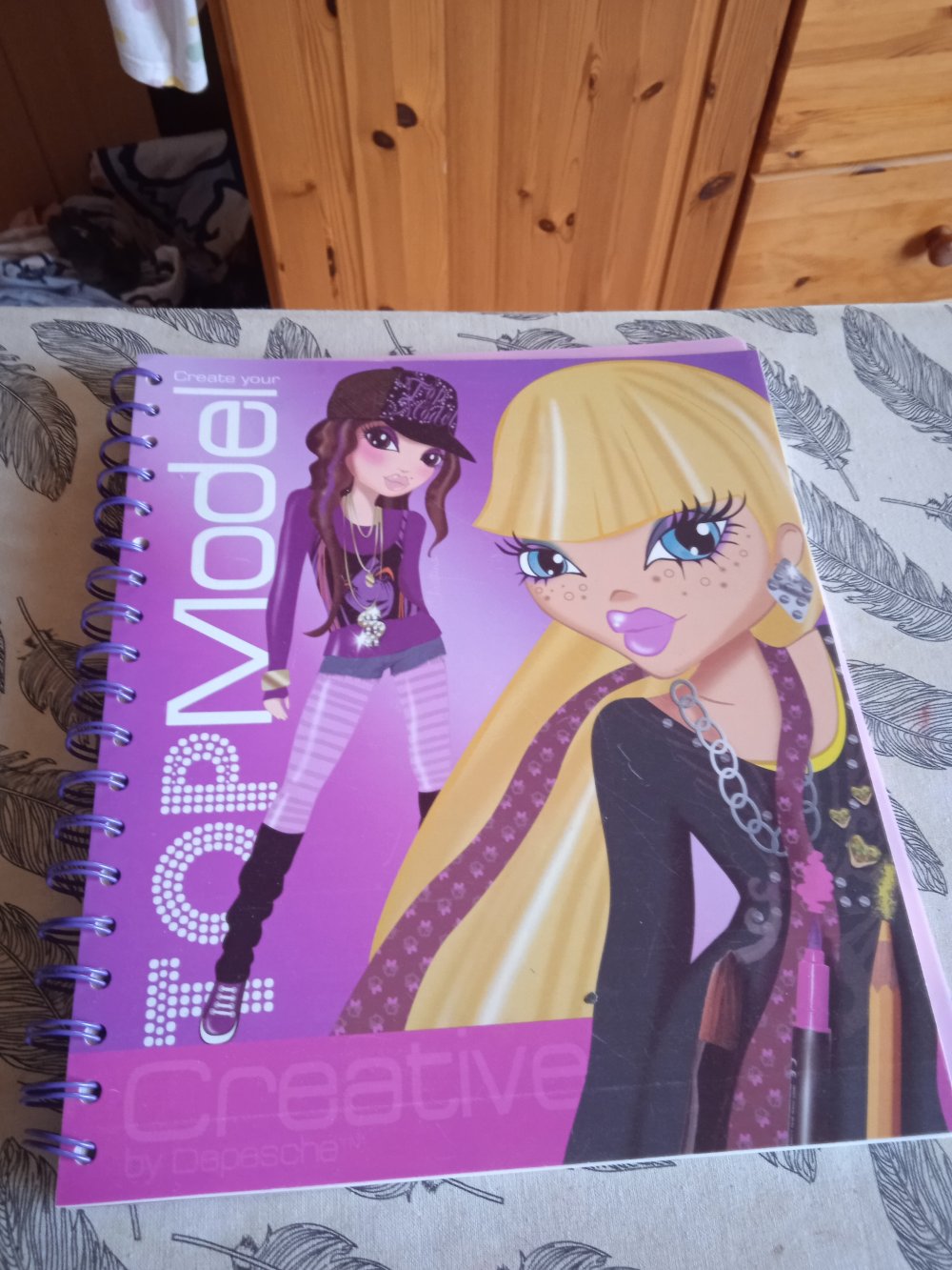 Top model Malbuch neu 