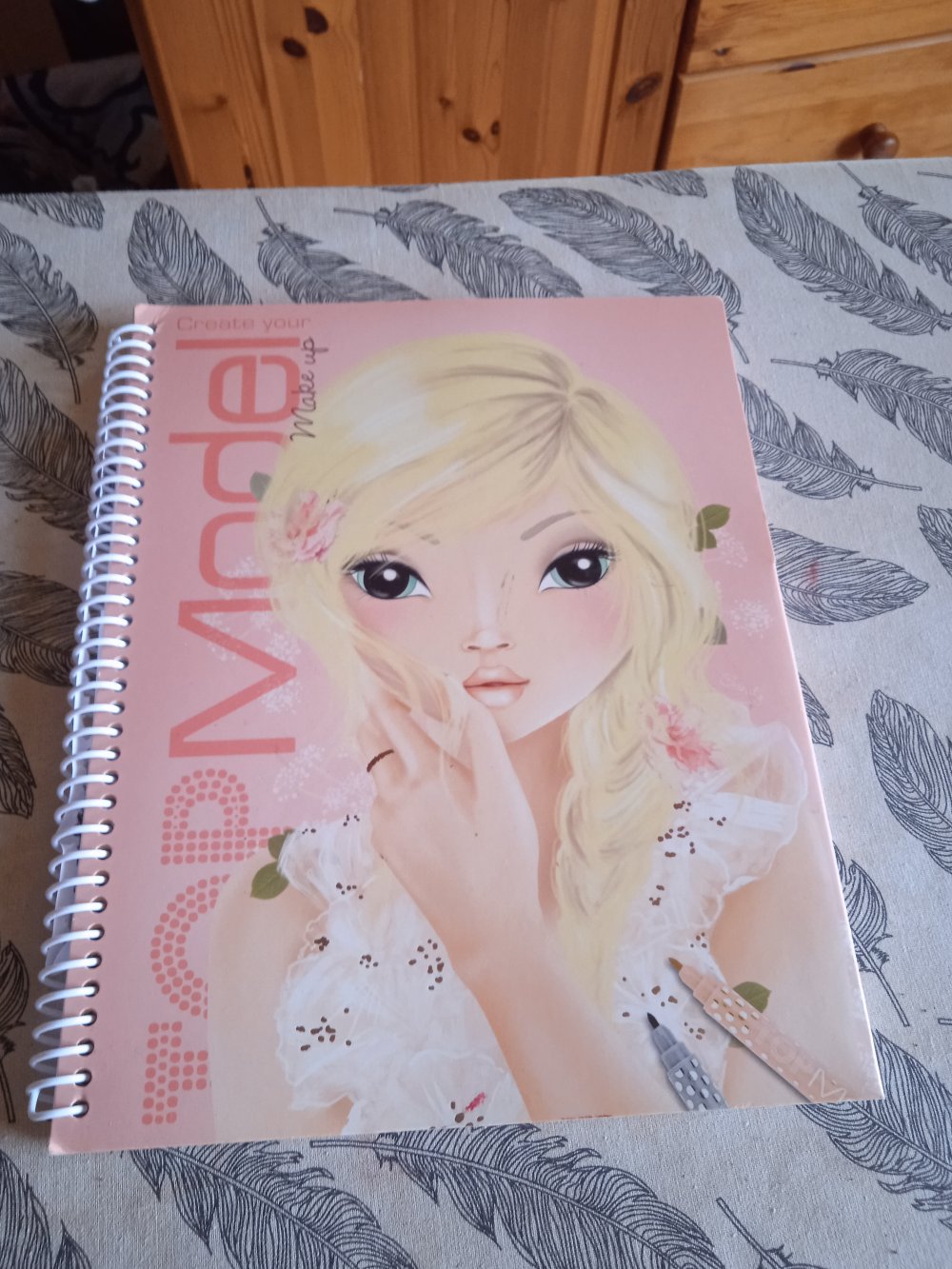 Top model Malbuch neu 