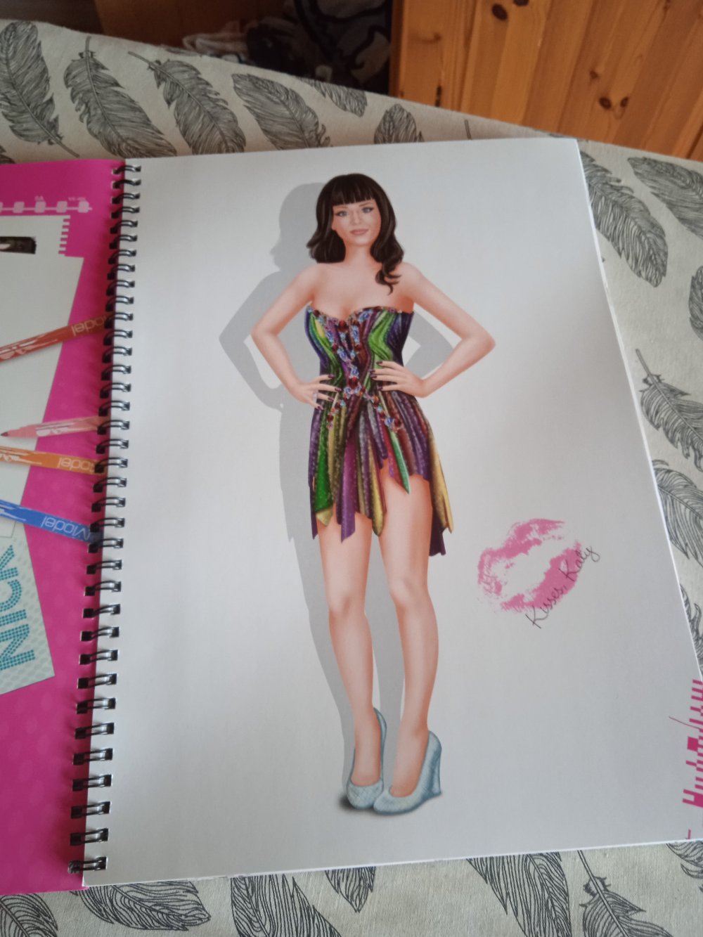 Top model Popstar Malbuch neu 