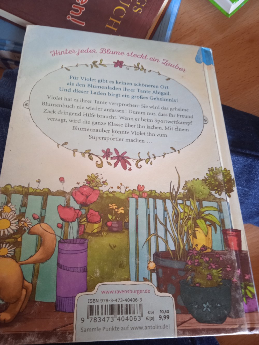 Der magische Blumenladen neuwertig 