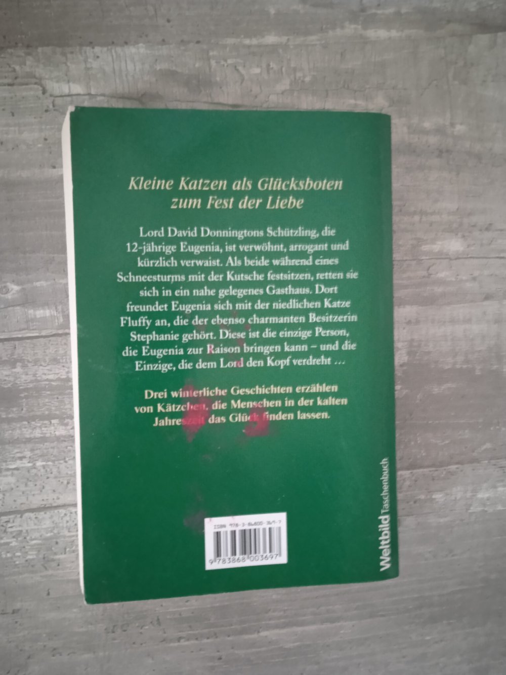 Weltbild Buch samtpfoten im Schnee neuwertig 