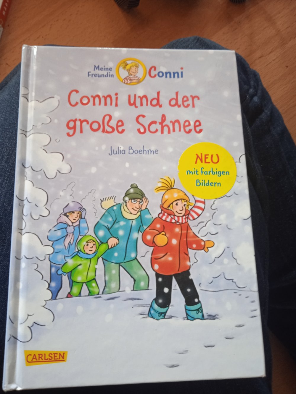 Conni und der große Schnee Buch neuwertig 