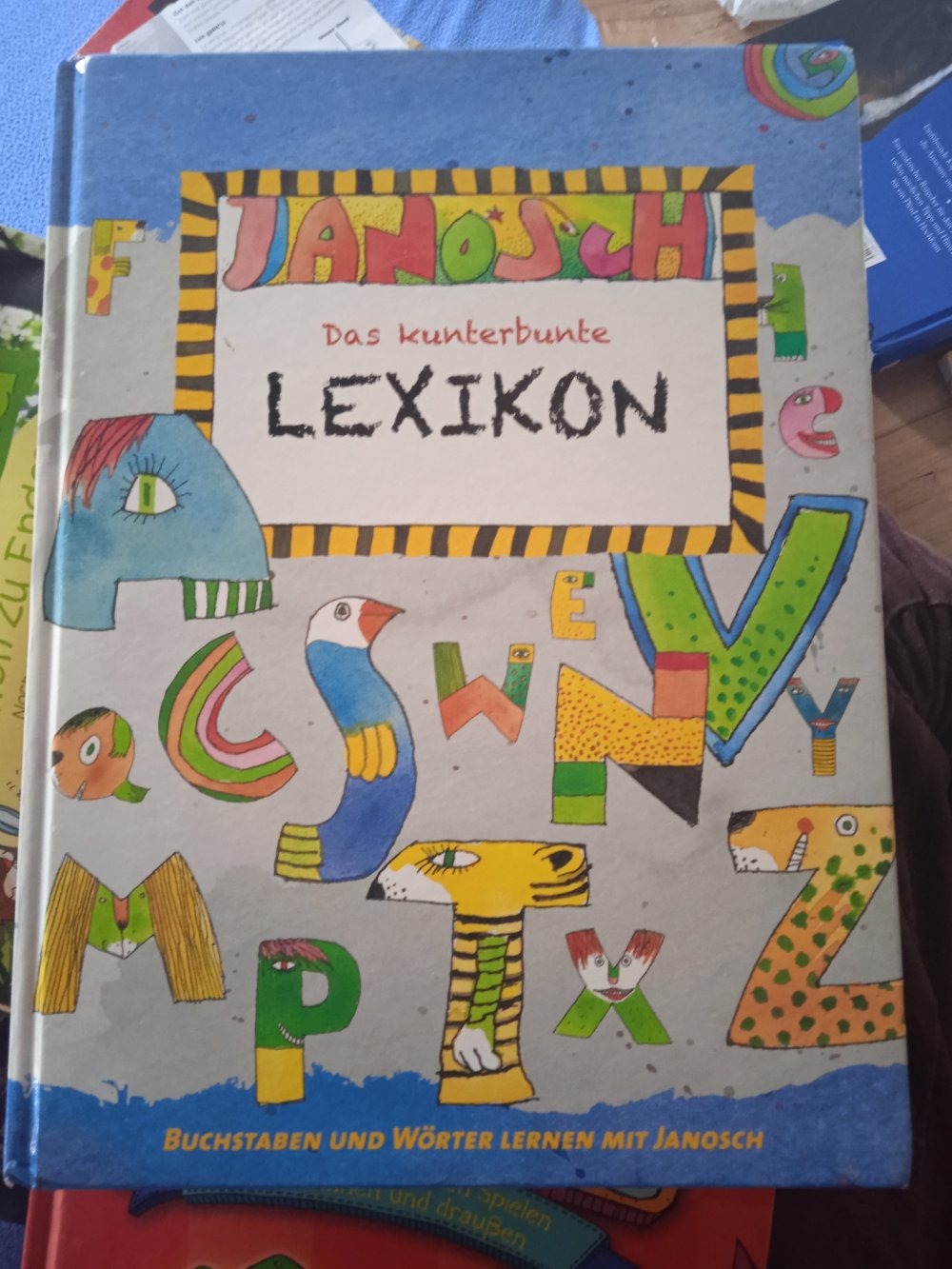Janosch Buchstaben Lexikon für 5 jährige 