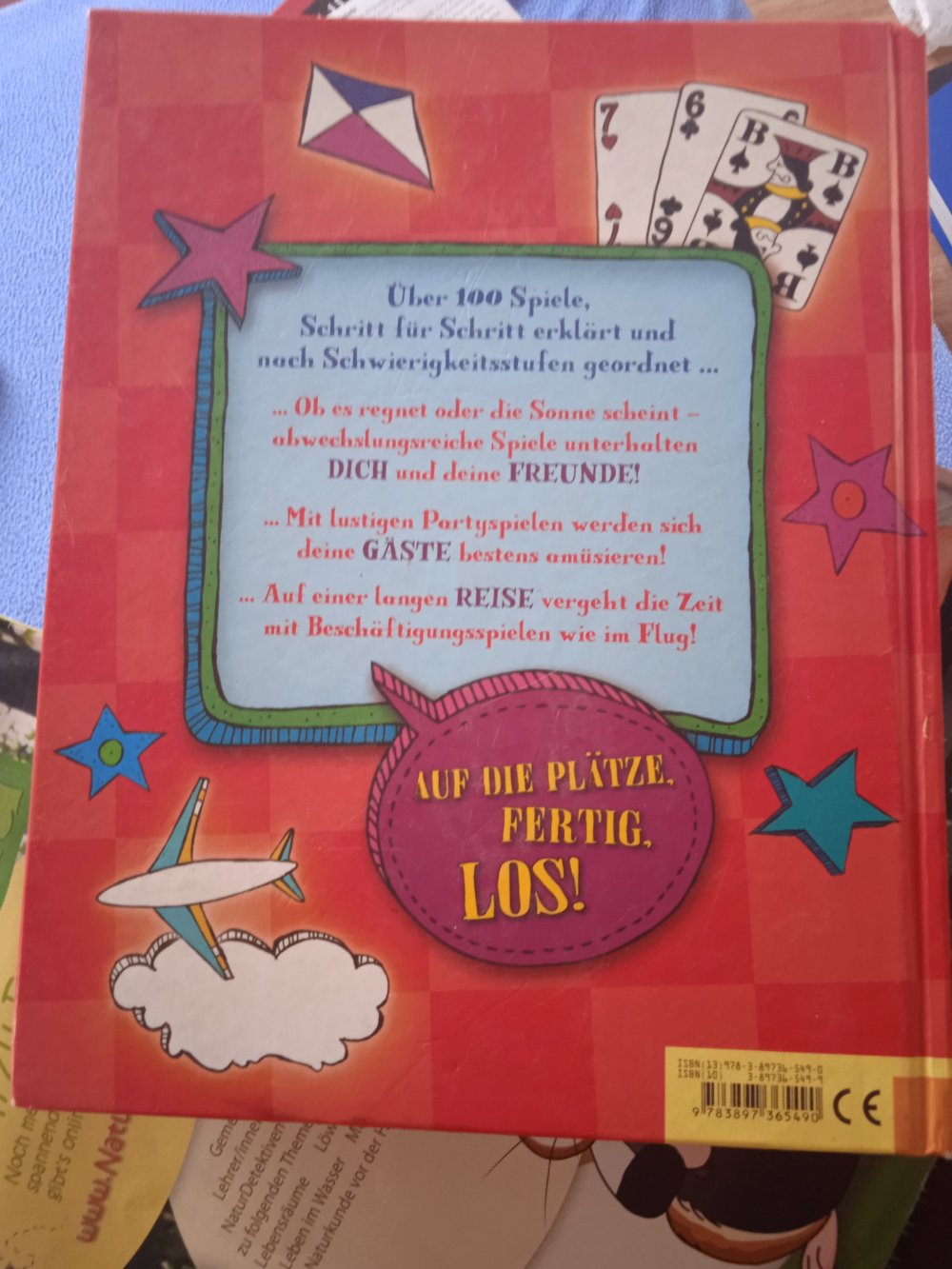 Spiele Handbuch für draußen und drinnen neuwertig 