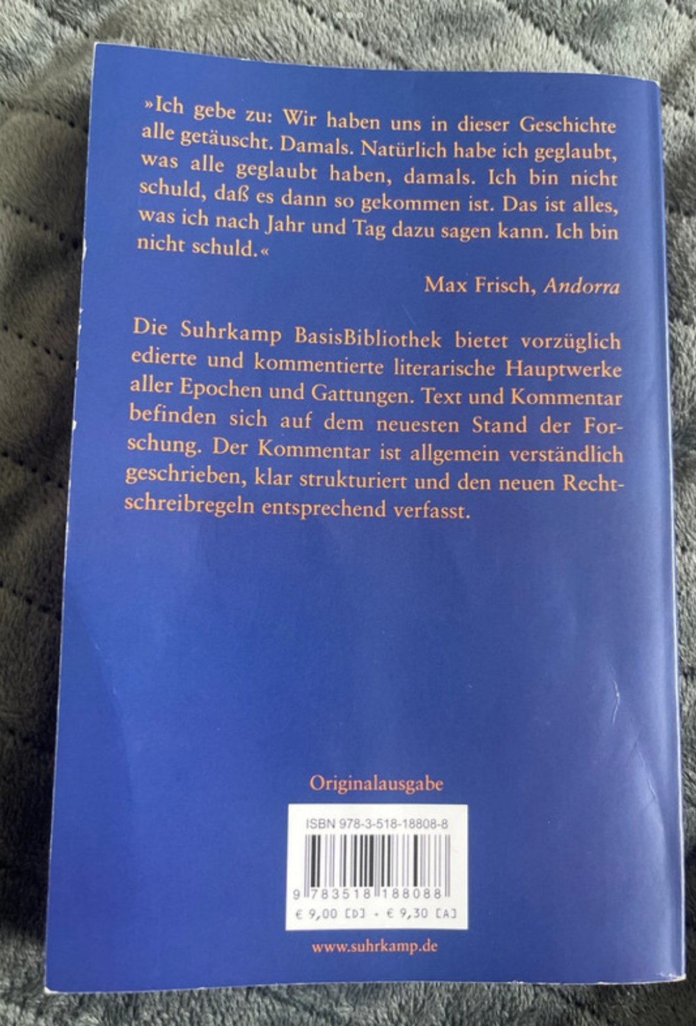 Max Frisch – Andorra