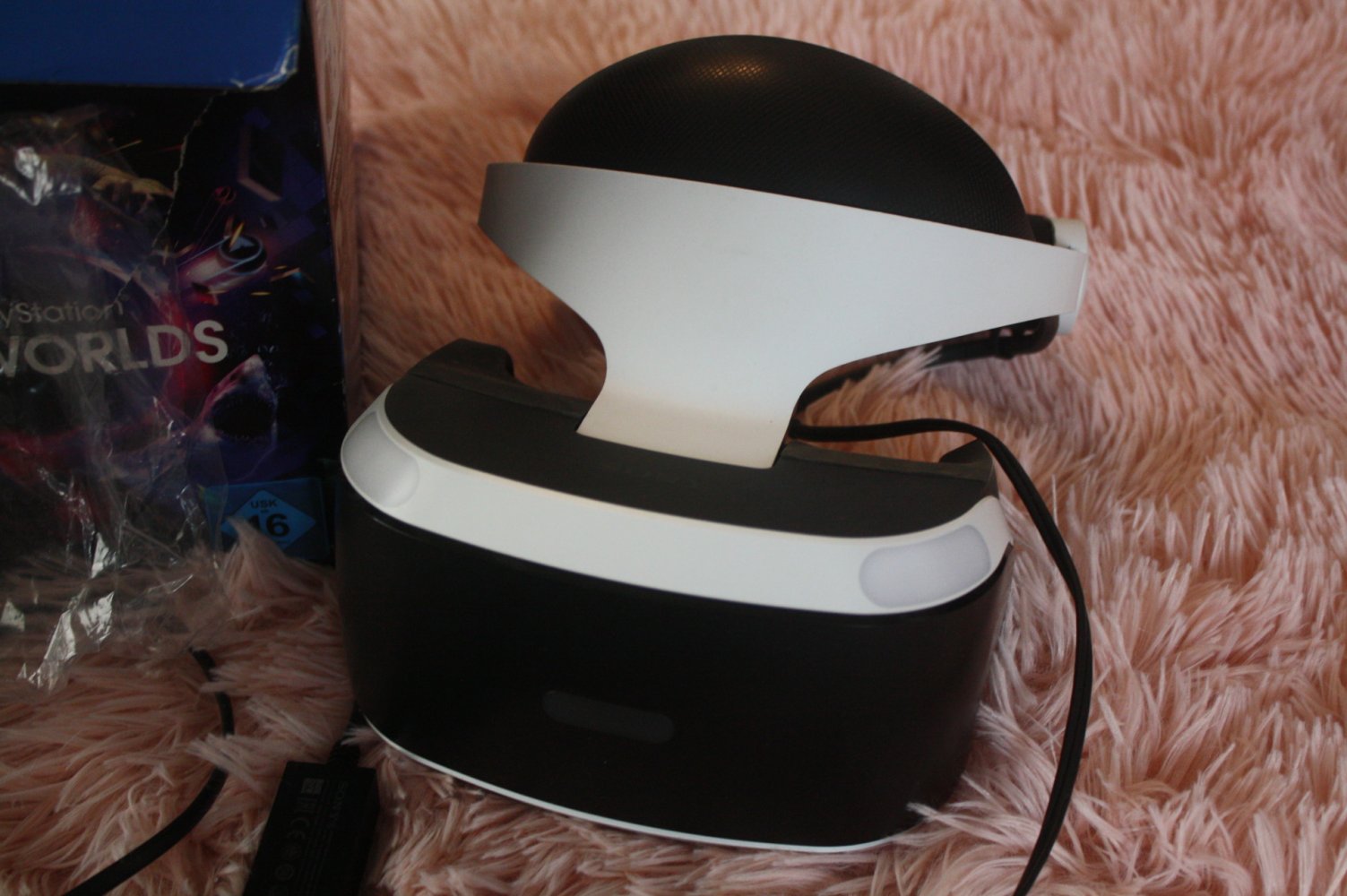 PSVR Brille mit Kamera, Adapter für PS5 /Spieleanleitung läuft 1A 
