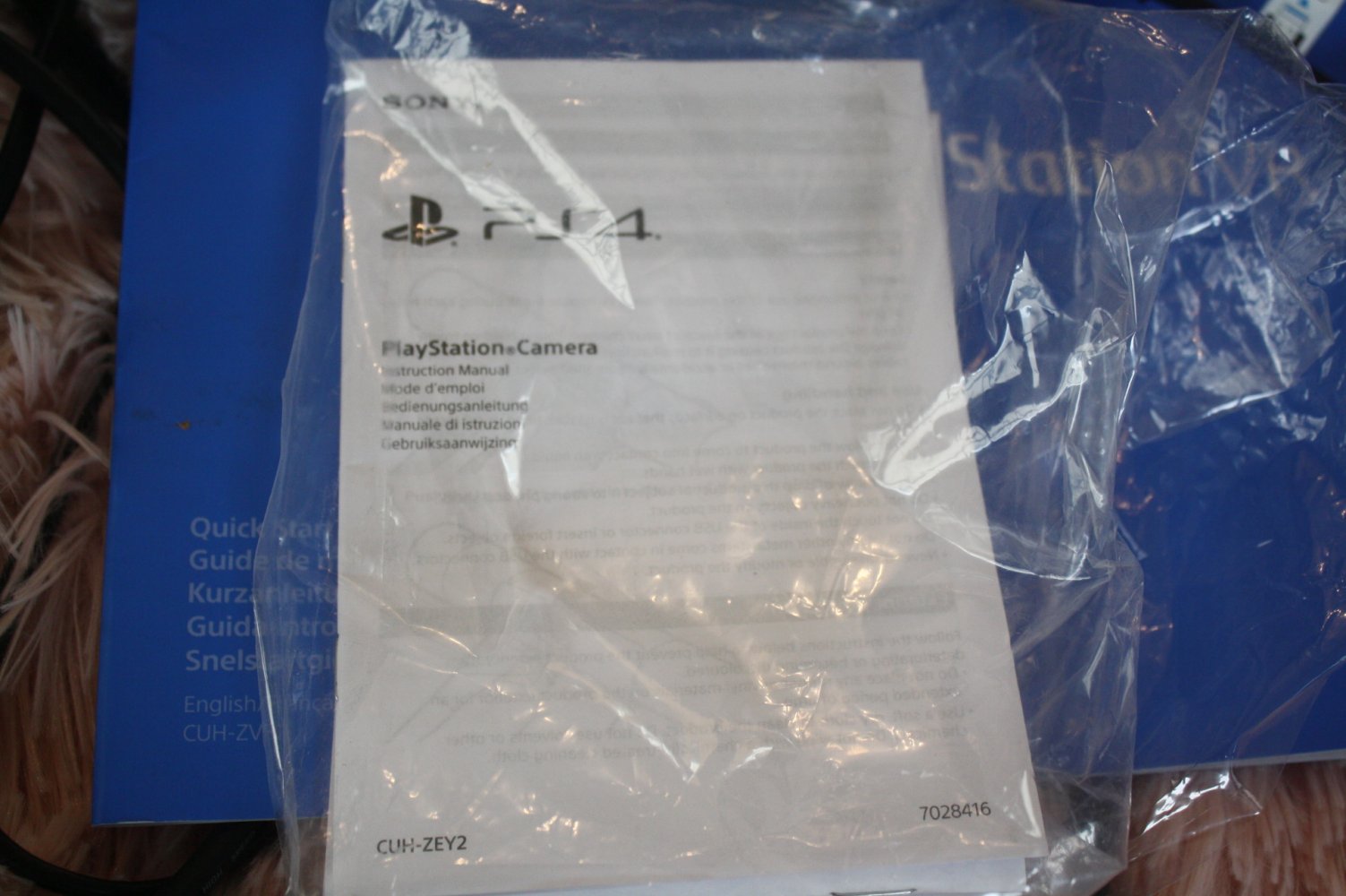 PSVR Brille mit Kamera, Adapter für PS5 /Spieleanleitung läuft 1A 