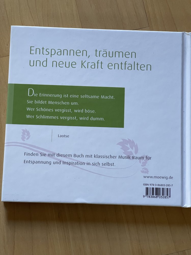 Erinnerungen - MOODS STIMMUNGEN mit CD