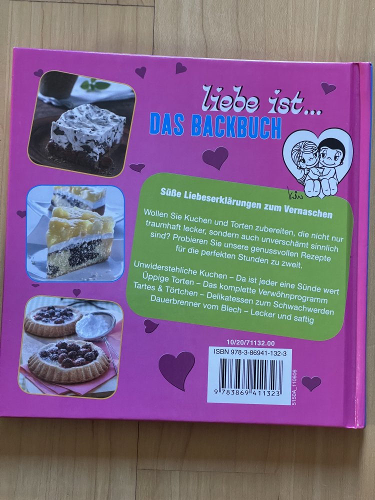 Liebe ist.....DAS BACKBUCH