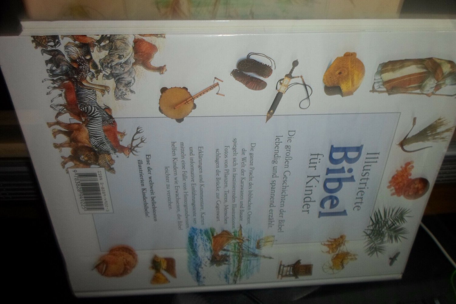 Illustrierte Bibel für Kinder - alle Geschichten sind bebildert und gut erzählt 