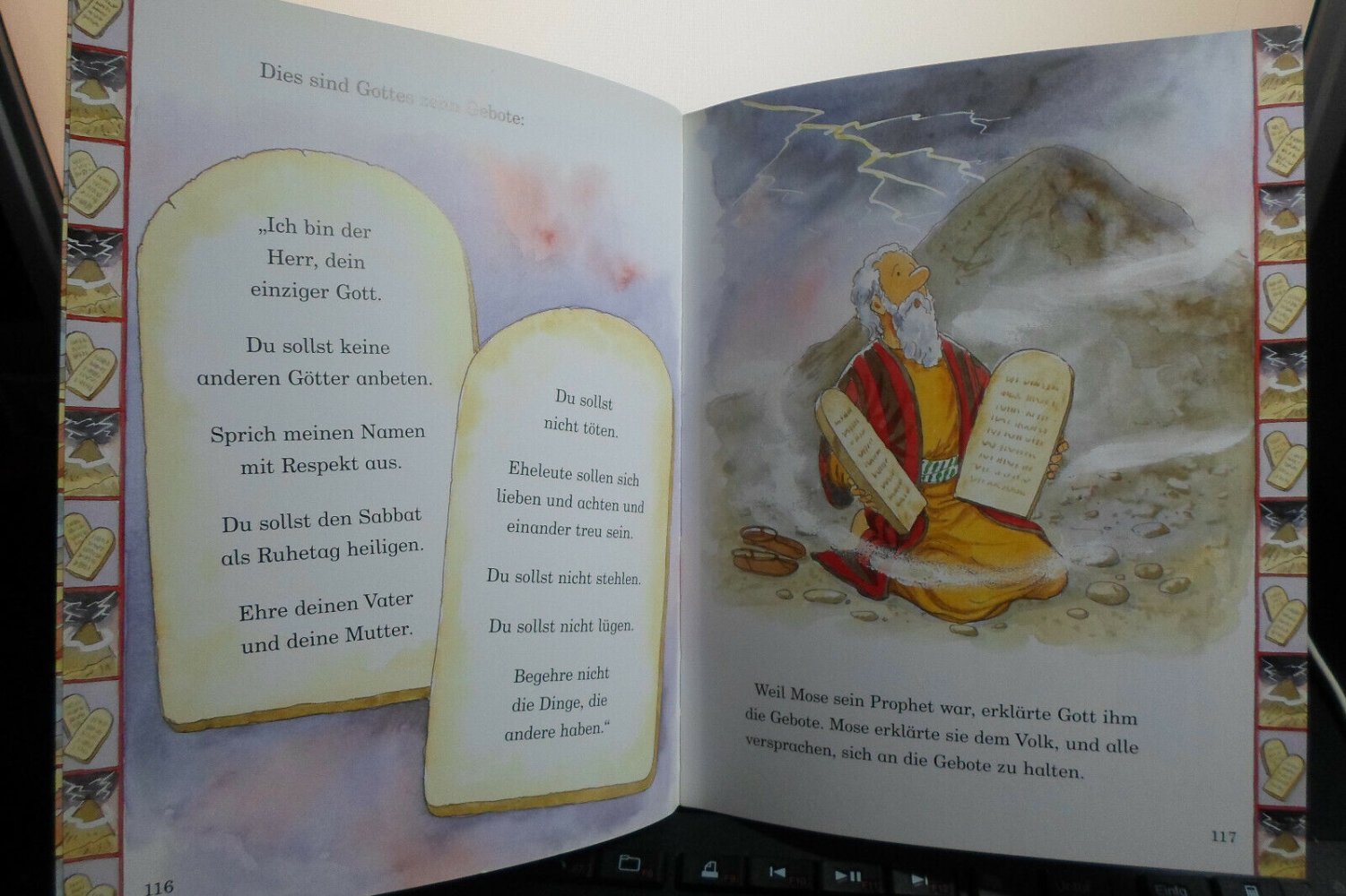 Meine erste Kinderbibel - Religion - katholisch illustiert wunderschön! ansehen! 3-6 Jahre