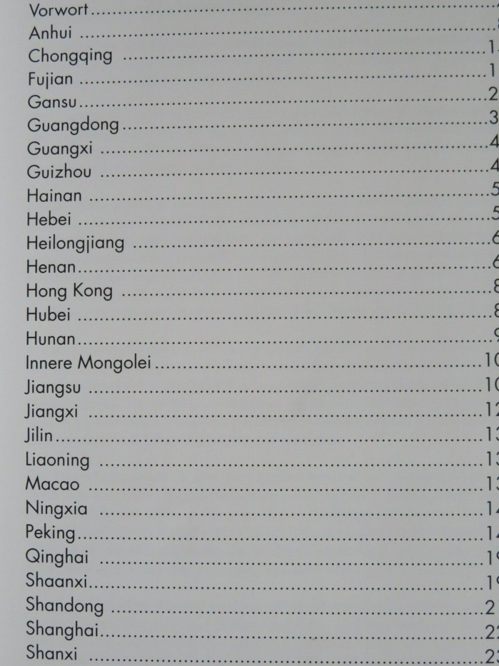 Das Lexikon der chniesischen Kulturstätten Bildband Komet von Josef Guter