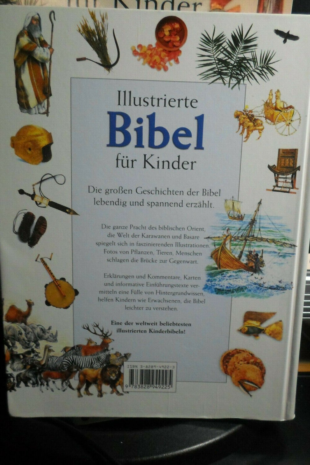 Illustrierte Bibel für Kinder - alle Geschichten sind bebildert und gut erzählt 