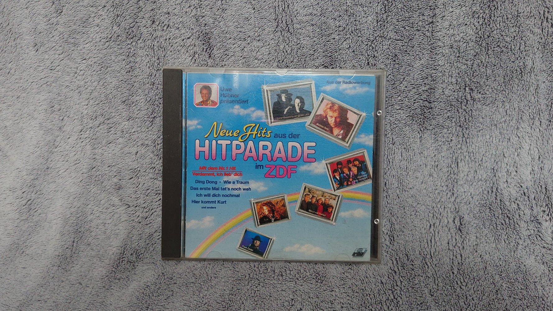 CD  Uwe Hübner präsentiert  Neue Hits aus der Hitparade im ZDF 1990