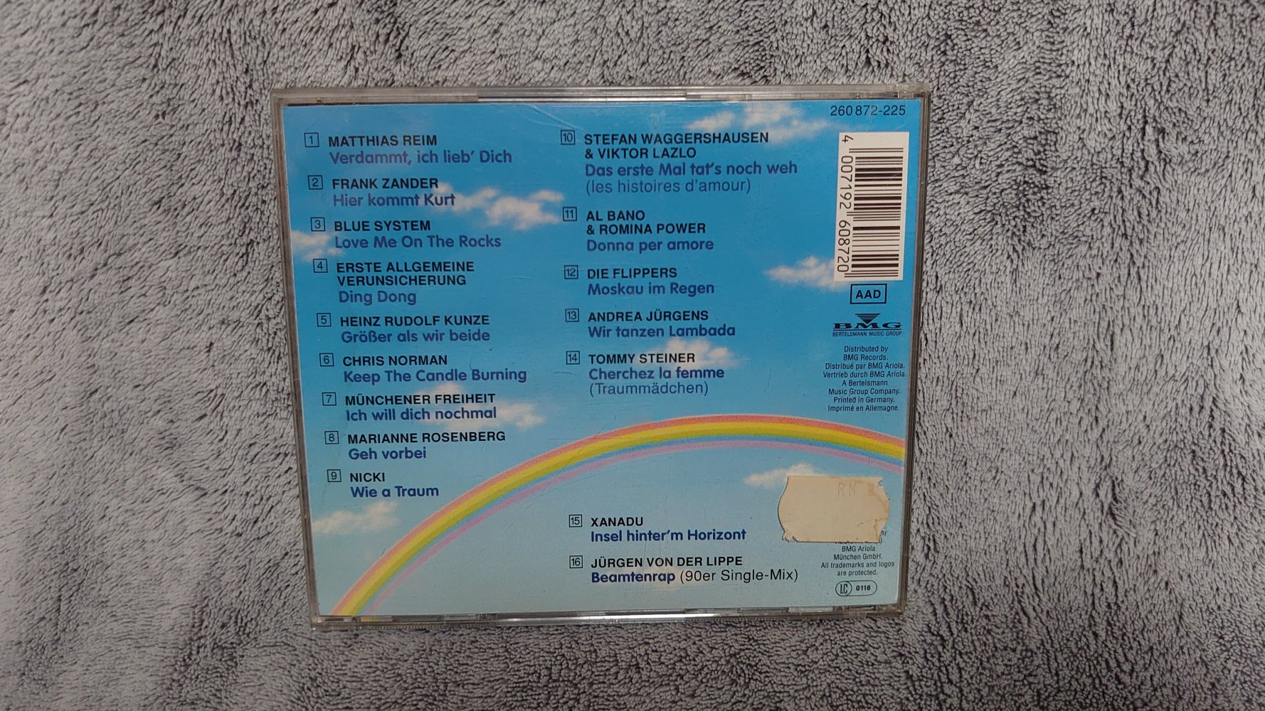 CD  Uwe Hübner präsentiert  Neue Hits aus der Hitparade im ZDF 1990