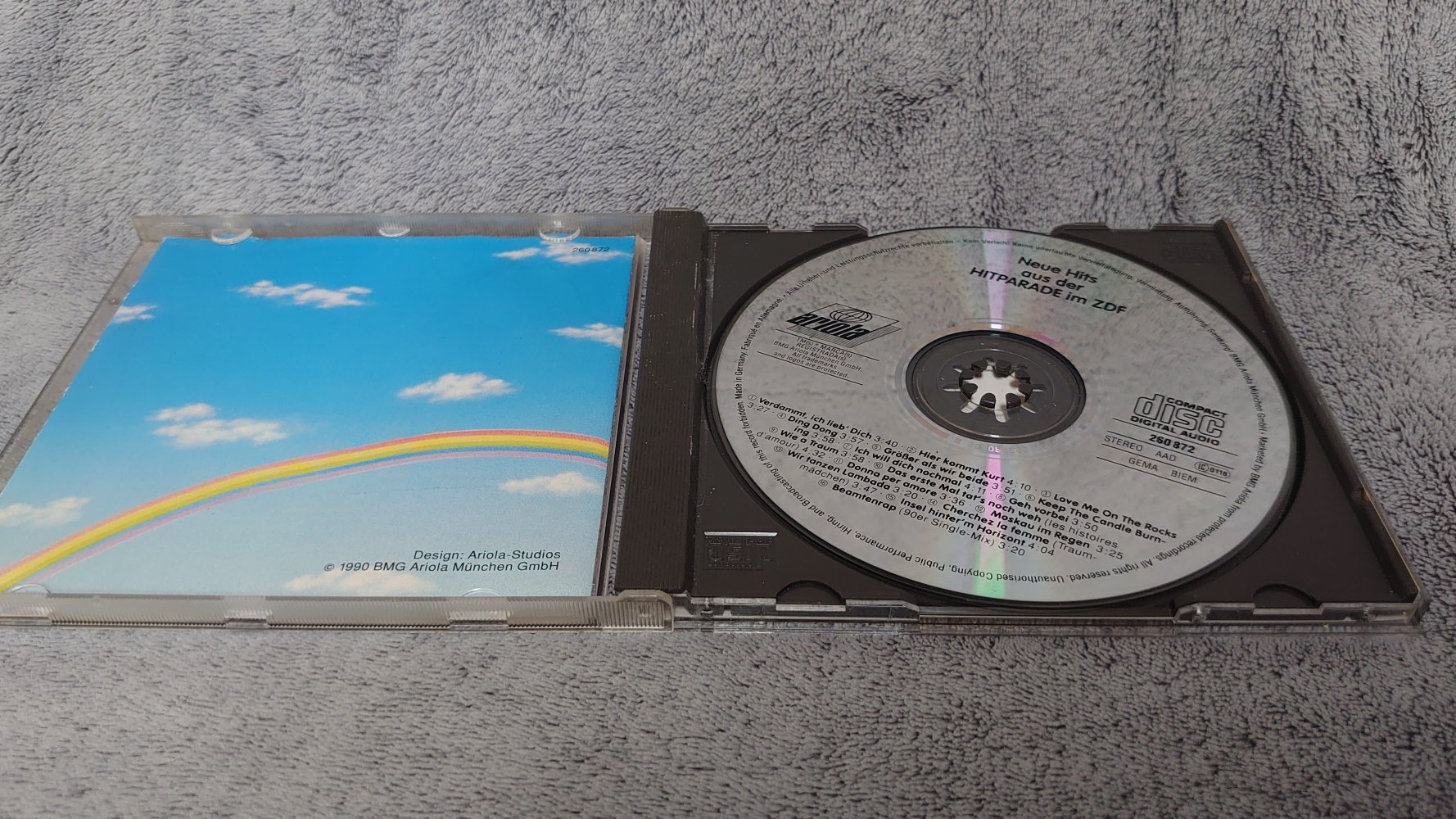 CD  Uwe Hübner präsentiert  Neue Hits aus der Hitparade im ZDF 1990