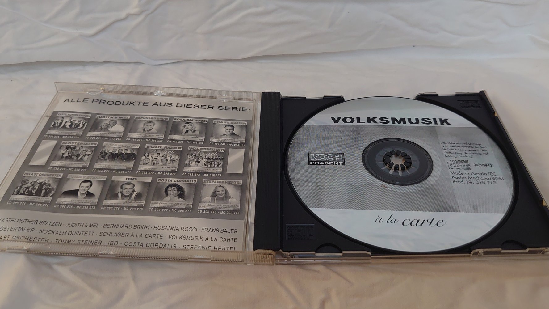 CD Volksmusik a la carte 2002
