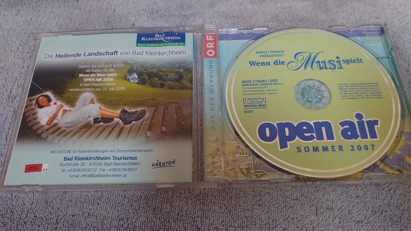 CD Wenn die Musik spielt Open Air 2007
