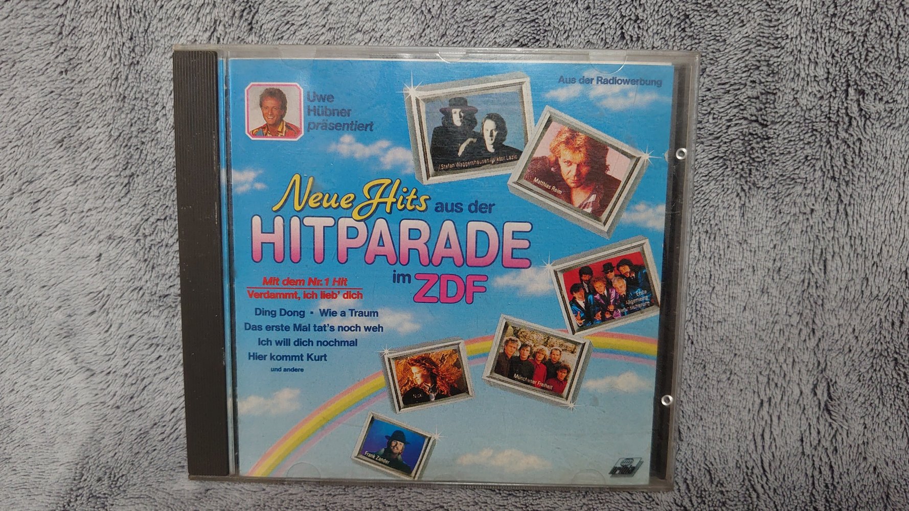 CD  Uwe Hübner präsentiert  Neue Hits aus der Hitparade im ZDF 1990