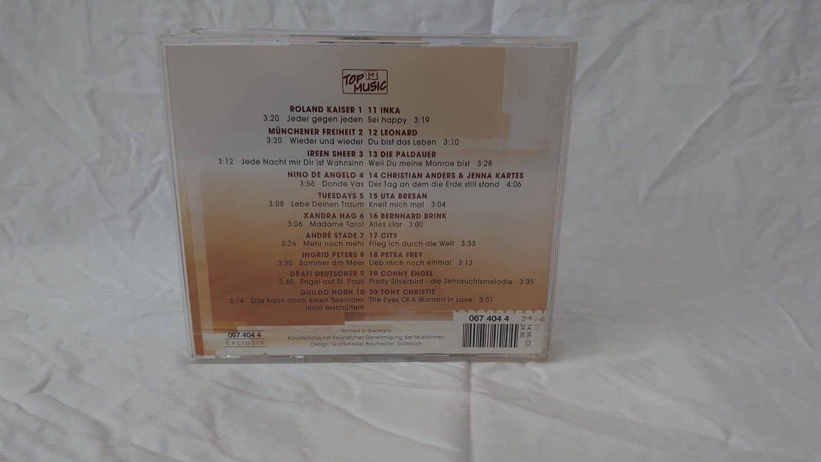 Top 20 aus den deutschen Charts Die deutsche Hitparade 5 2002 